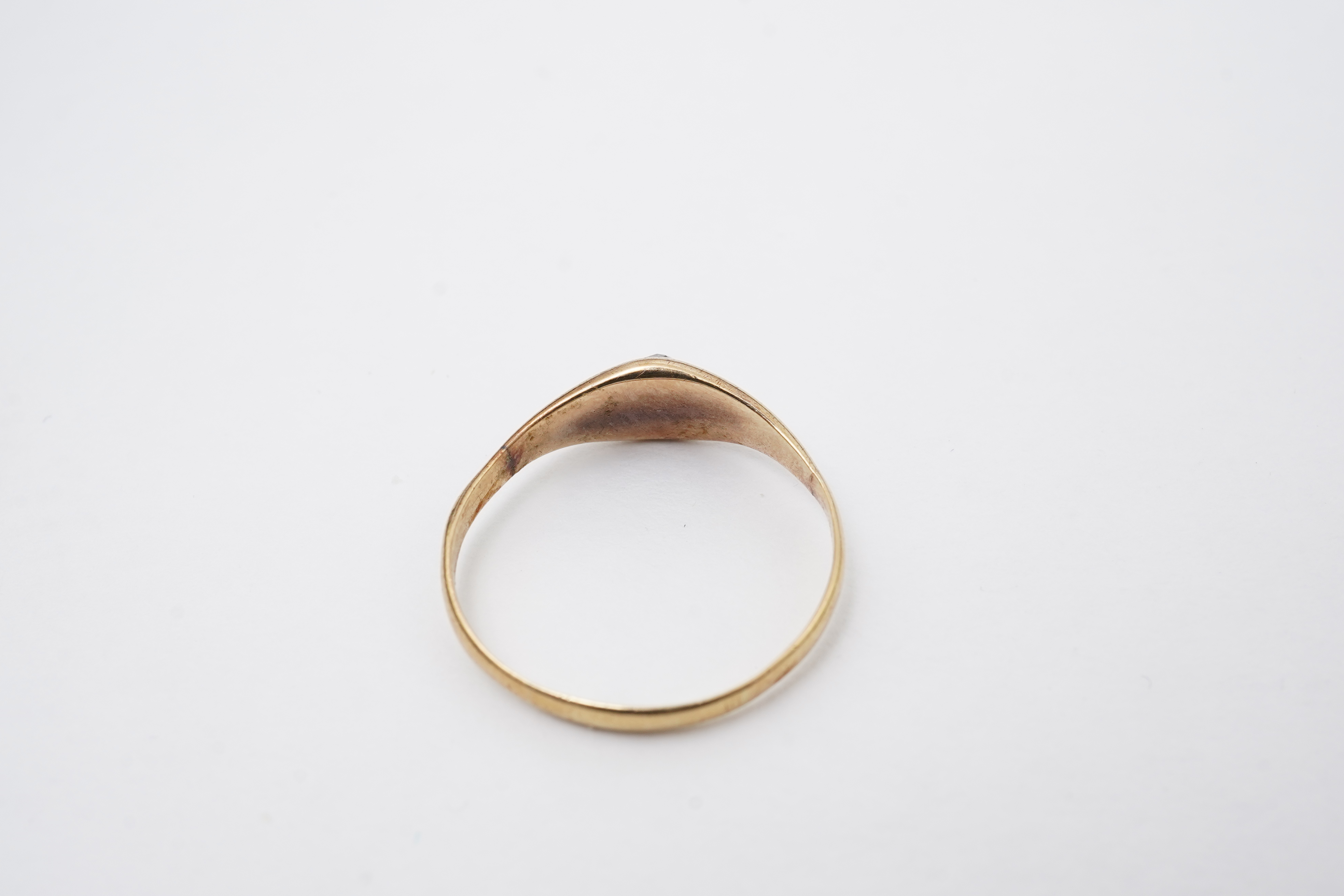 A diamond ring, early 20th century